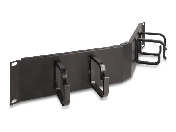 DELOCK 19 Rangierpanel mit 4 Bügeln 2 HE