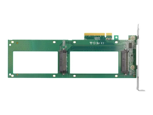 DELOCK PCI Express 4.0 x8 Karte zu 2xU.2
