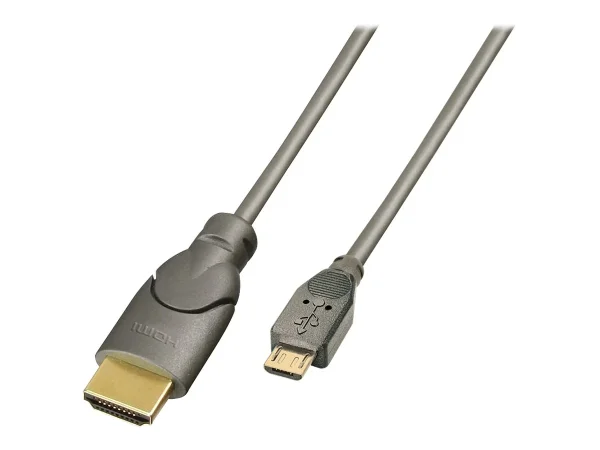 LINDY MHL an HDMI Anschlusskabel, 0,5m