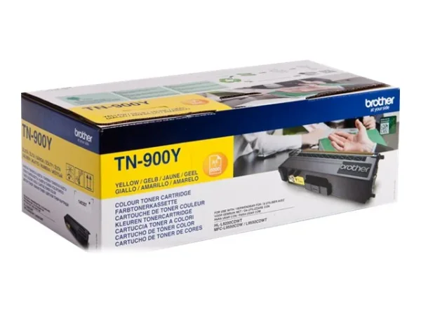 BROTHER TN900Y Toner yellow 6000 Seiten