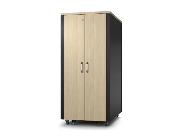 APC NetShelter Soundproof Rack 32U Maple