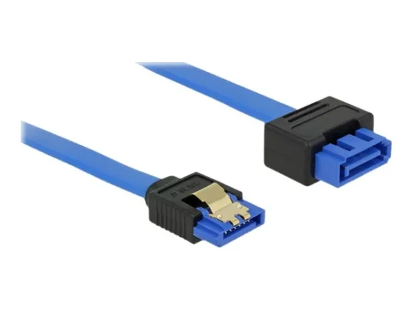 DELOCK Kabel SATA 6 Gb/s 100 cm blau