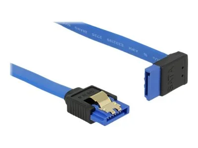DELOCK Kabel SATA 6 Gb/s 50 cm blau