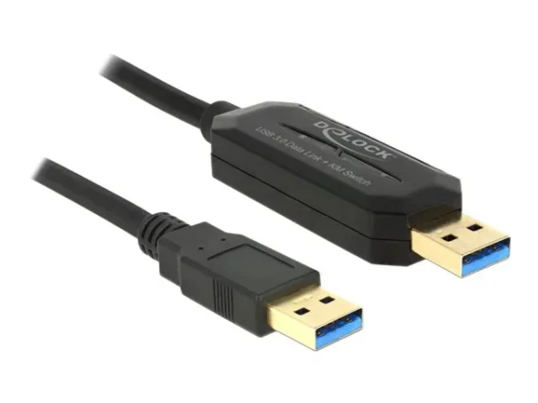 DELOCK Kabel USB 3.0 Data Link+KM 1,5m