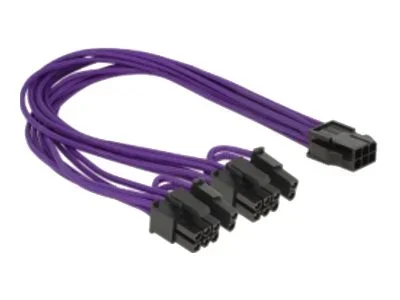 DELOCK Kabel Power PCIe 6 pin Bu > 2x8