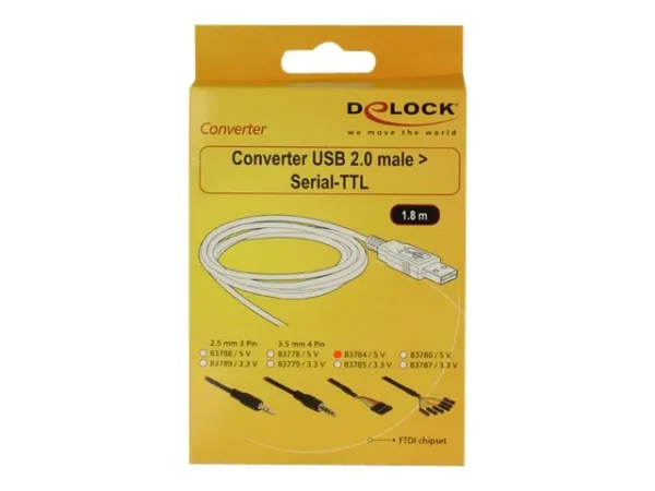 DELOCK Adapterkabel USB > Seriell-TTL