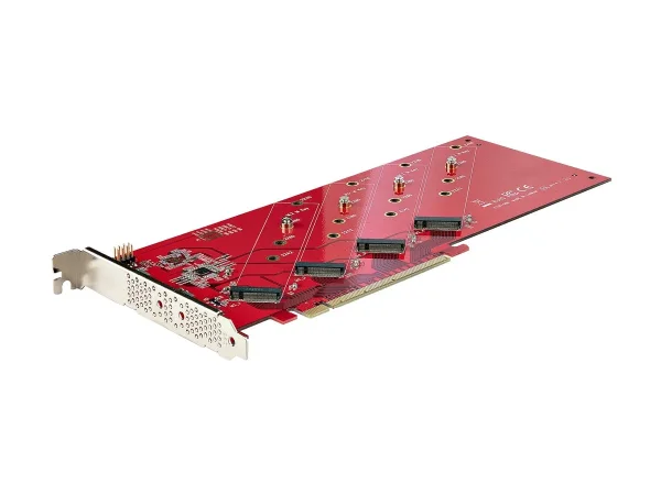 STARTECH Quad M.2 PCIe Adapter 4x NVMe