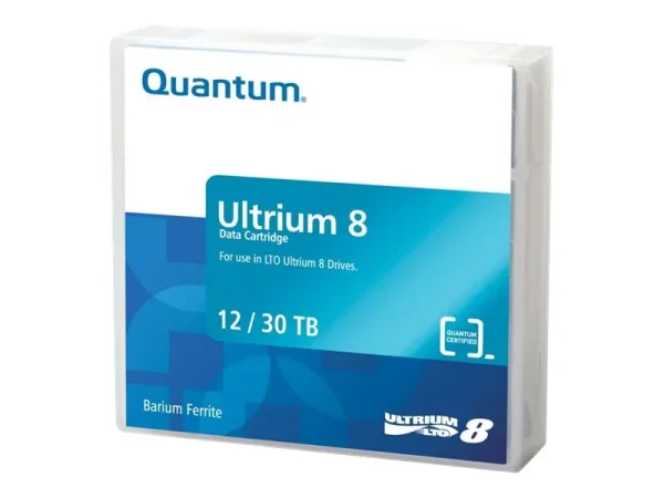 QUANTUM data cartridge LTO8 pre-labeled