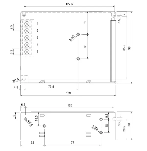 MEANWELL Netzteil - 12V 72W