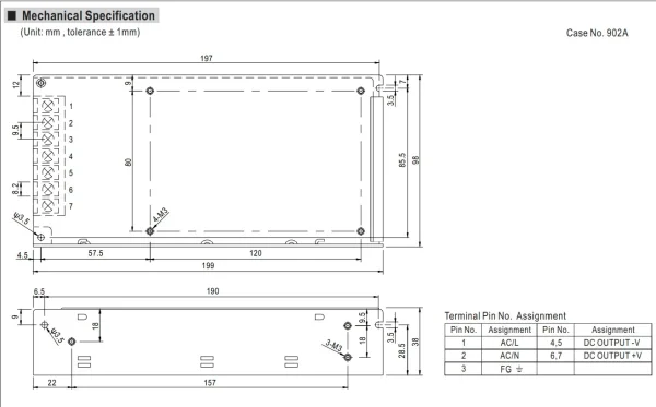 MEANWELL Netzteil - 5V 150W