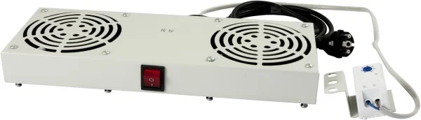 ALLNET 19" Wandgehäuse, zbh. Lüftereinheit, Lichtgrau, für SMB/SMC/SMA/SMH-Serie,