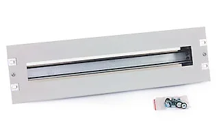 Triton 19" Schrank, zbh. Schutzschalterleiste(Hutschiene), 3HE