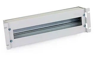 Triton 19" Schrank, zbh. Schutzschalterleiste(Hutschiene), 3HE