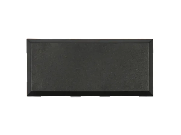 ALLNET Brick’R’knowledge Kunststoffschale 2x1 schwarz oben und unten 10ér Pack