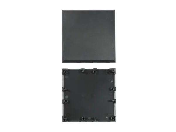 ALLNET Brick’R’knowledge Kunststoffschale 2x2 schwarz oben und unten 10er Pack