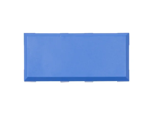 ALLNET Brick’R’knowledge Kunststoffschale 2x1 blau oben und unten 10er Pack