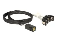 DELOCK Kabel HD SFF 8643x4 > 4xSATA 0,5m