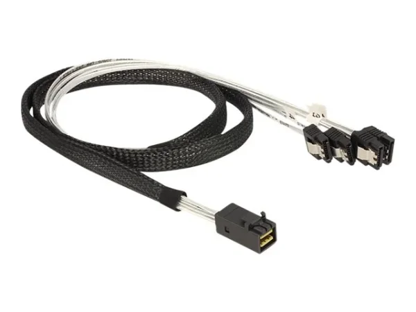 DELOCK Kabel HD SFF 8643x4 > 4 x SATA 1m