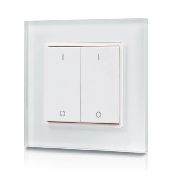 Synergy 21 LED Serie EOS 09 EnOcean Wand Dual Dimmer Schalter