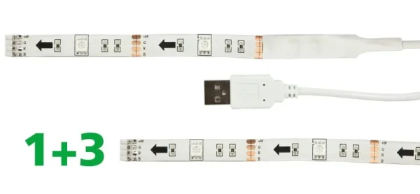 Synergy 21 LED Dekoline Flex Strip 36 RGB USB KOMPLETT Set