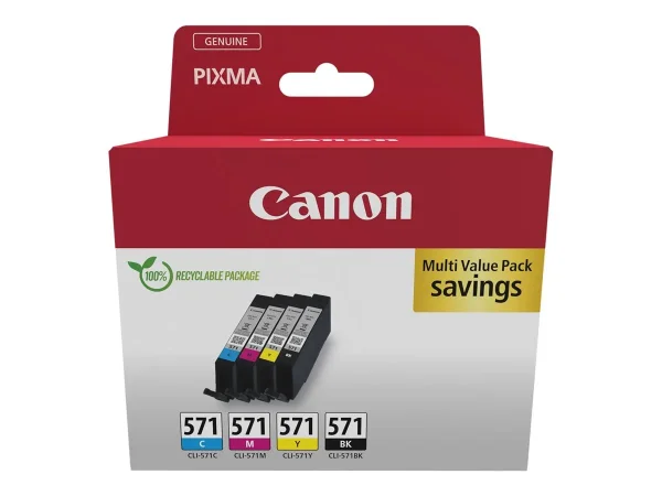 CANON CLI-571 Ink Cartridge C/M/Y/BK