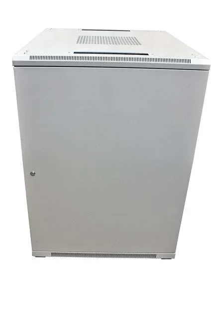 ALLNET 19" Schrank, 42HE, B800/T1200mm, Glastür, Lichtgrau, SNB-Serie,