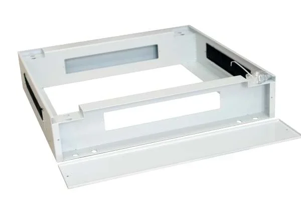 ALLNET 19" Schrank, zbh. Sockel, B800/T1200mm, Lichtgrau, für SNB-Serie