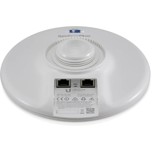 Ubiquiti NanoBeam Gen2, AC, 5GHz, 19 dB, airMax, CPE