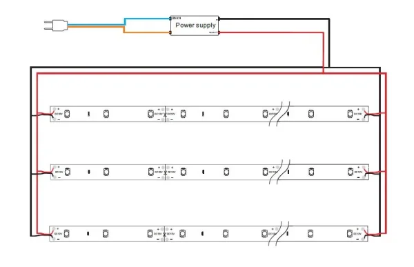 Synergy 21 LED Flex Strip 3528 - 60 KW DC12V 12W IP20