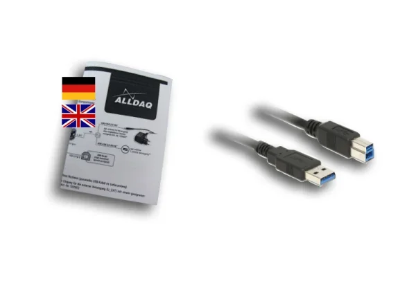 ALLDAQ ADQ-USB 3.0-ISO / USB 3.0 SuperSpeed-Isolator bis 1kV, ext. Versorgung: 5VDC