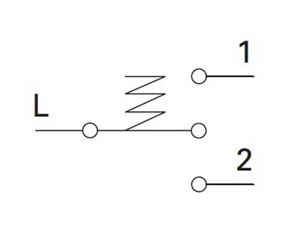 TEM Serie Modul Taster Jalousie 1-0-216A
