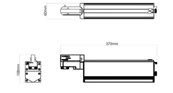 Synergy 21 LED Track-Serie für Stromschiene VLD-Serie 40W, 30°, ww, CRI>90
