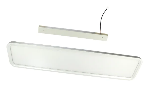 Synergy 21 LED office line Abhänge - Panel grau, dimmbar