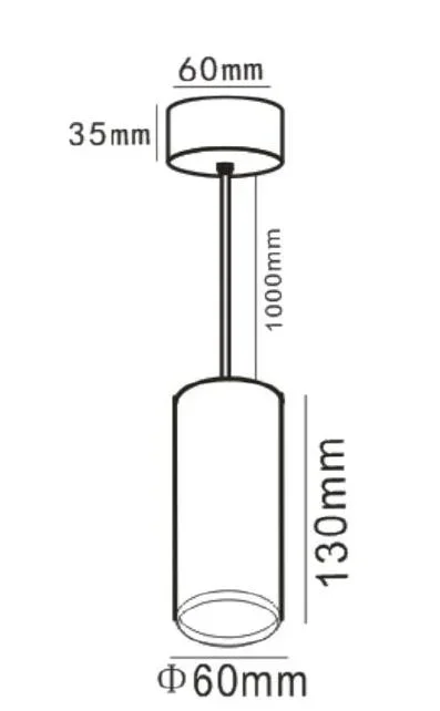 Synergy 21 LED Fassung GU10 Deckenmontage abgehängt