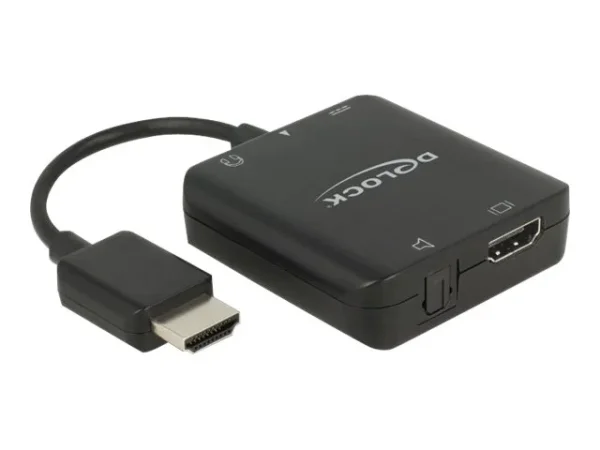 DELOCK HDMI Audio Extractor 4K 60 Hz
