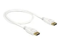 DELOCK Kabel Displayport1.2 4K 0,5m weis
