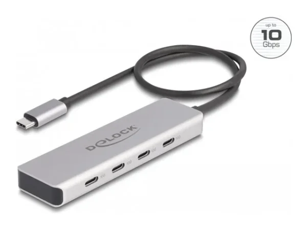 DELOCK USB 10 Gbps USB Type-C Hub 4x