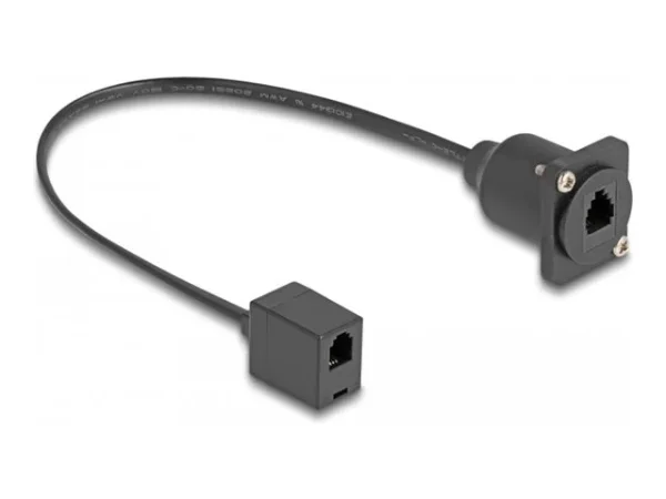 DELOCK D-Typ RJ10 Kabel Buchse zu Buchse