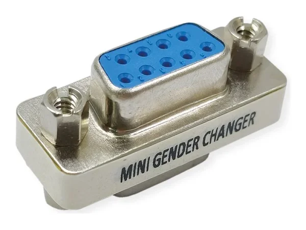 VALUE Mini Gender Changer 9pol. Buchse