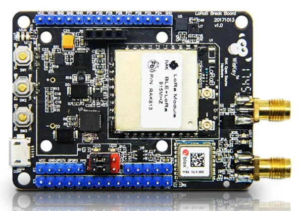 RAK Wireless · LoRa · WisTrio · LPWAN Tracker · RAK815 Hybrid Location Tracker, LoRa+Bluetooth 5.0/Beacon+GPS+Sensors+LCD, LoRaWAN 1.0.2, RAK813 Breakb