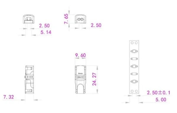 Synergy 21 LED FLEX Strip zub. Easy Connect Strip to Wire 5mm