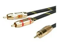ROLINE GOLD Audio-Verbindungskabel 3,5mm