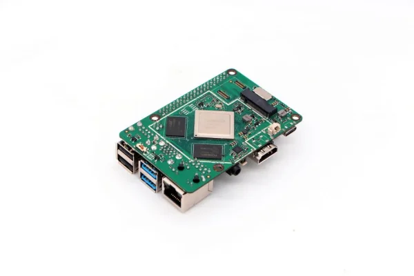Rock Pi 4 Model B 2GB (mit Dualband 2,4/5GHz WLAN/Bluetooth 5.0) mit UFL Anschluss