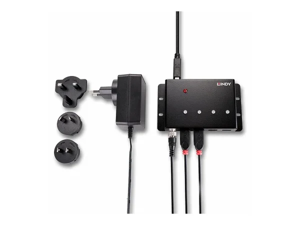 LINDY 4 Port USB 3.0 Metal Hub