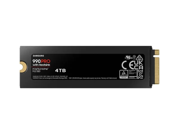 SAMSUNG 990 PRO SSD Heatsink 4TB M2 NVMe