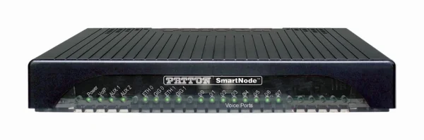 Patton SmartNode 4141 VoIP Gateway, 4FXO, 4 VoIP calls 2x Gig Ethernet