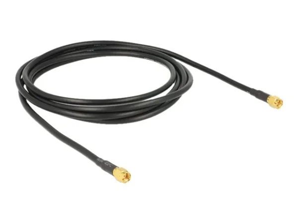 DELOCK HF SMA Stecker 2m LMR195 low loss