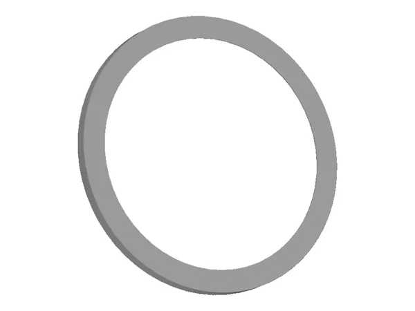 BACHMANN PIX Zierringset Edelstahl Optik