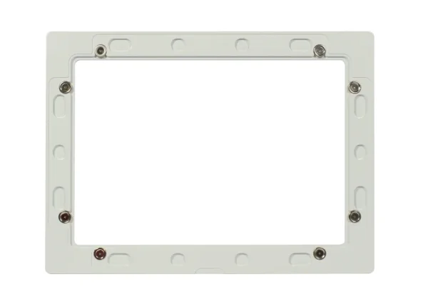 ALLNET Touch Display Tablet 10 Zoll zbh. Blende für Einbaurahmen, weiß schmal