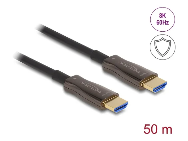 DELOCK Aktives Optisches HDMI Kabel 50 m
